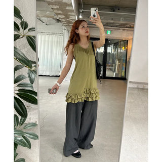 String stripe pants