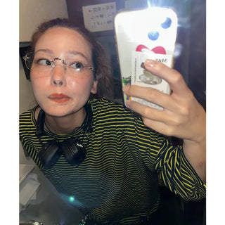 Oversized striped T-shirt