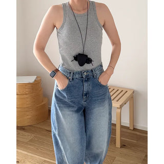 Plain Basic Padded Tank Top