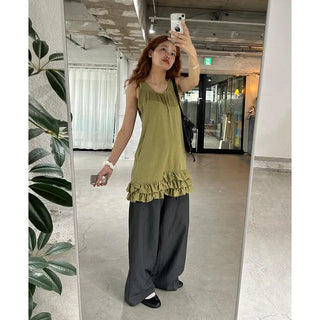 String stripe pants