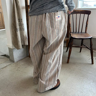 Striped Banding Pants