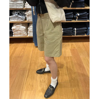 Wide Chino Shorts
