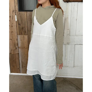 Layered camisole dress