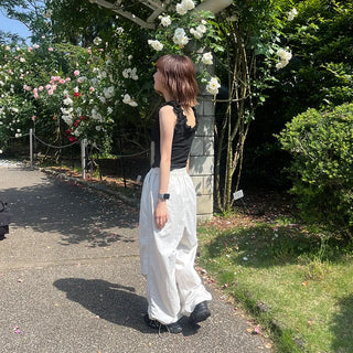 Hearts Nylon Banding Pants