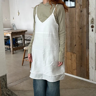 Layered camisole dress