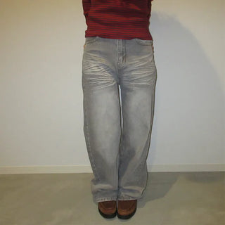 Smoky Wide Denim Pants