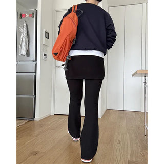 Stitched raglan sweatshirt
