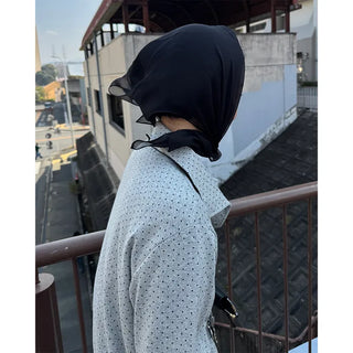 Soft hair scarf
