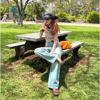 Striped Round T-shirt
