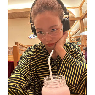 Rimless glasses