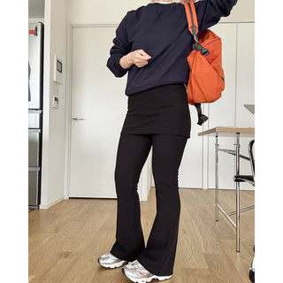 Stitched raglan sweatshirt