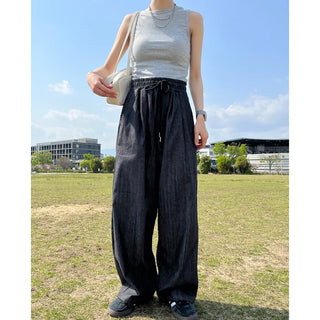 Daily Linen Two-Pleat Pants