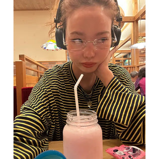 Rimless glasses