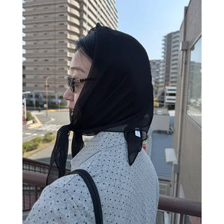 Soft hair scarf