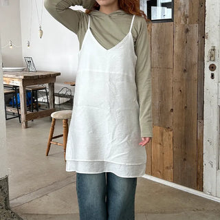 Layered camisole dress