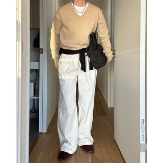 Basic Banding Cotton Pants