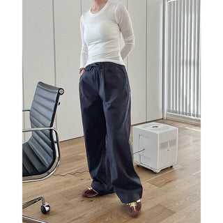 Basic Banding Cotton Pants
