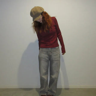 Smoky Wide Denim Pants