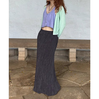 Sheer cropped cardigan