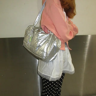 Metallic Double Bag