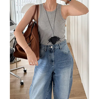 Plain Basic Padded Tank Top