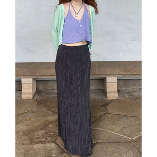 Sheer cropped cardigan