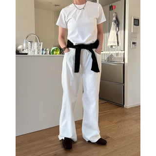 Basic Banding Cotton Pants
