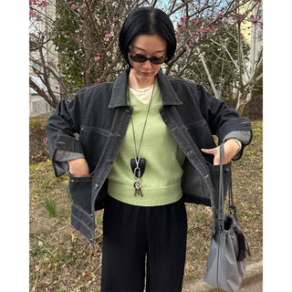 Cotton denim jacket