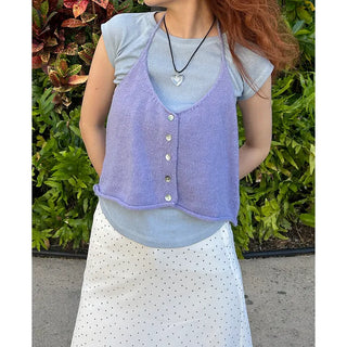 Cropped basic T-shirt