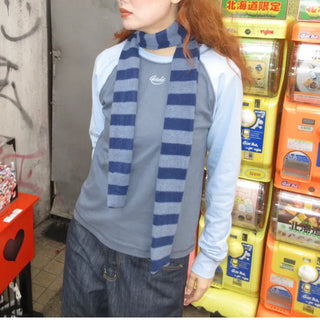 Colorful raglan T-shirt