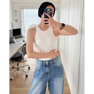 Plain Basic Padded Tank Top