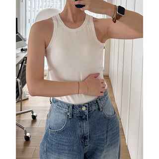 Plain Basic Padded Tank Top