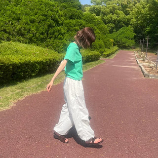 Hearts Nylon Banding Pants