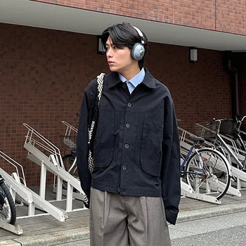 Basic cotton jacket