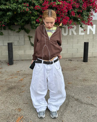 (ORIGINAL) Oversized Double Zip Hoodie (Fleece Lined)