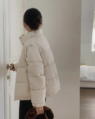 2-Way Detachable Sleeve Premium Down Jacket