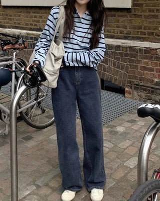 Daily Wide Denim Pants