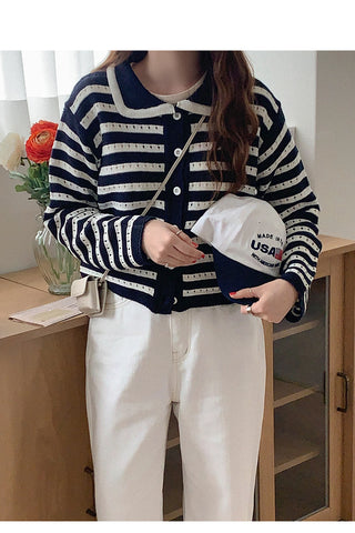 Inner Stripe Cardigan