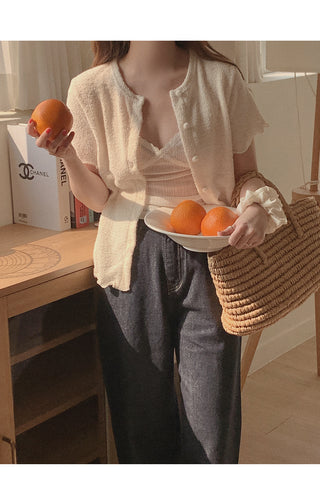 Towel cardigan