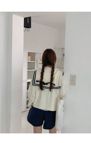 Ant Cable Sailor Cardigan