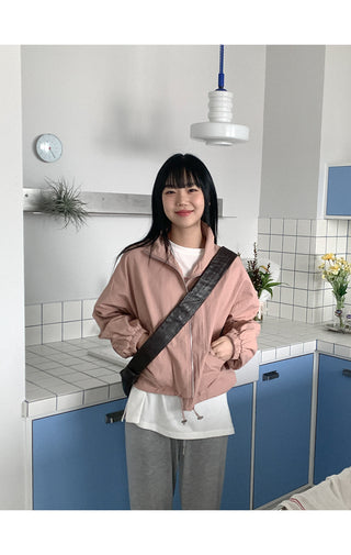 Pocket Cropped Hoodie