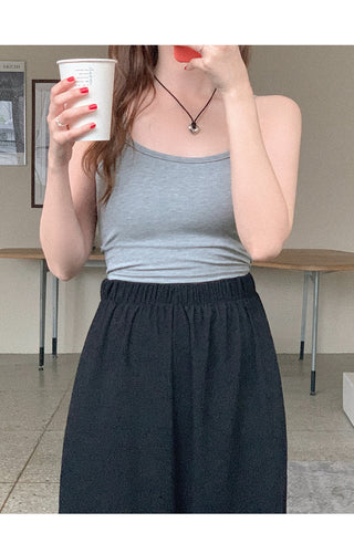 Crop Bra Cap Sleeveless