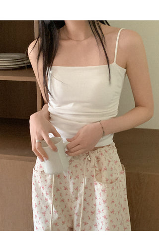 Shirred camisole