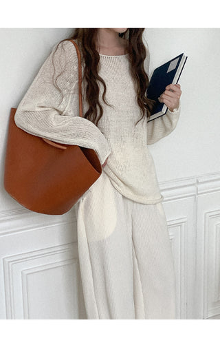 Raglan Loose Fit Knit