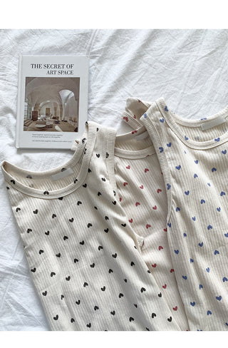 Cotton Heart Sleeveless