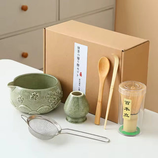 Japanese Matcha Tea Set 6-Piece