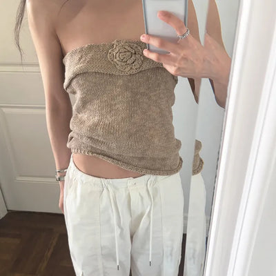 Floret Knit Top