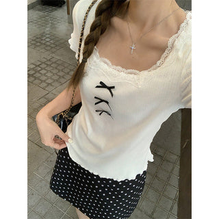 new ballet lace Top