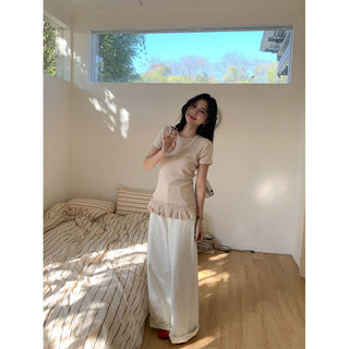 unique chic hem Top