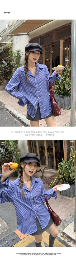 niche embroidered Shirt